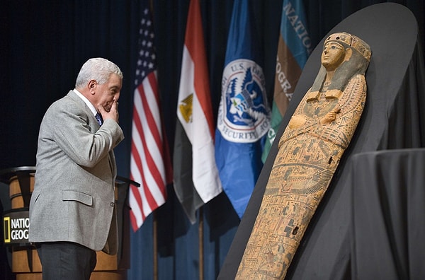 6. Египетский саркофаг