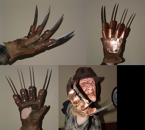 12. Перчатки Фредди Крюгера