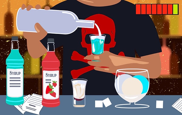 7. Как будто вы не чувствуете вкуса алкоголя (очень опасный способ)