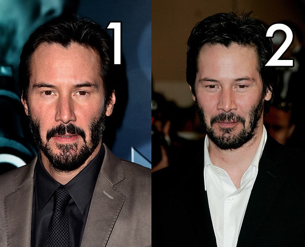 6. Где Киану Ривз моложе?