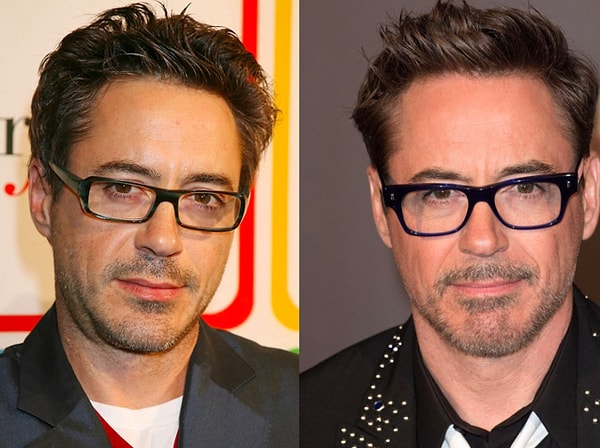 11. Какое фото Роберта Дауни-младшего было снято раньше?