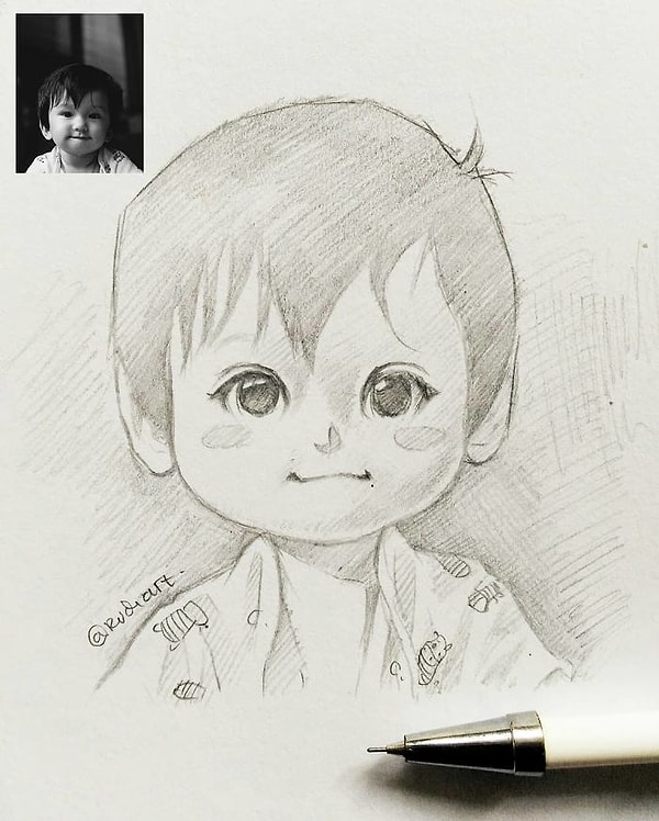 6. На детальных рисунках вы можете увидеть женщин, мужчин, подростков, детей и даже котов в повседневных позах.