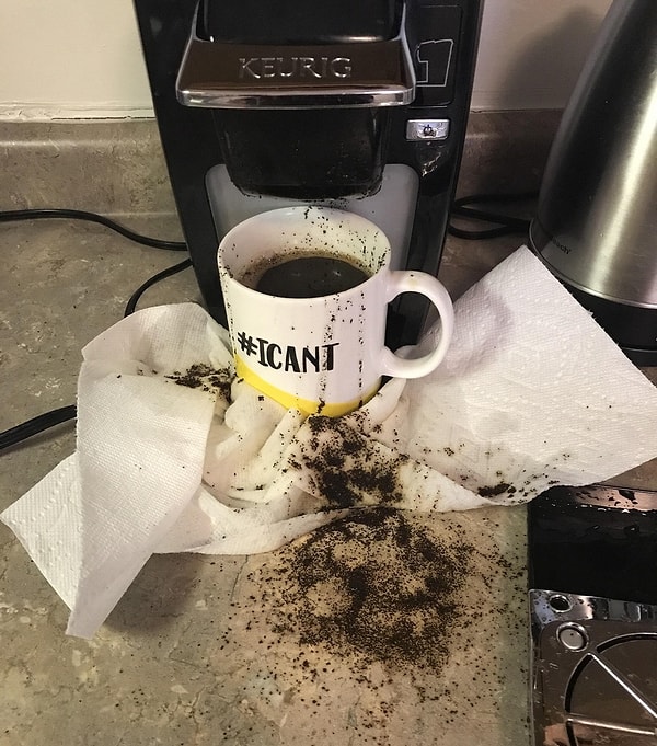 5. Вот такая ситуация с кофемашиной