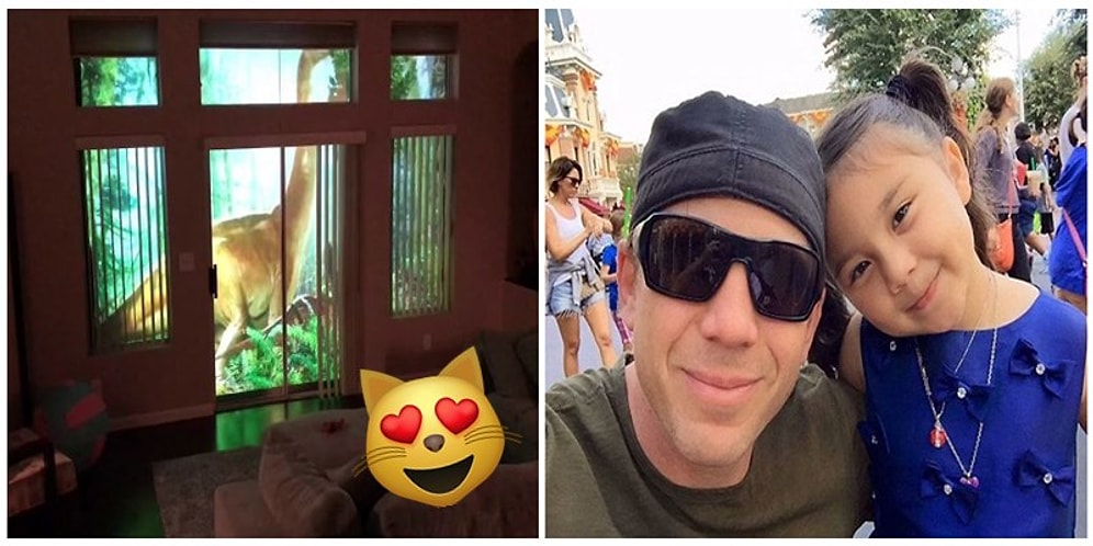 Dinozor Aşığı Kızı İçin İnanılmaz Bir Sürprize İmza Atan Baba Gibi Baba