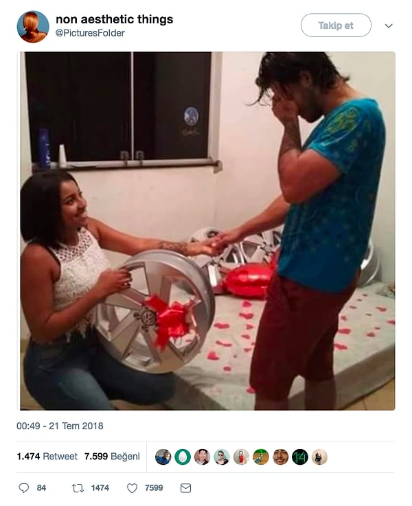 15. Самое романтичное предложение, которое вы когда-либо видели...