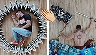 Sanat Sever Kitap Kurdu: Devasa Kütüphanesini Sanat Eserine Dönüştüren Genç!