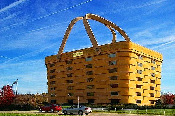 1. Sepet şeklinde bina (Ohio, ABD)