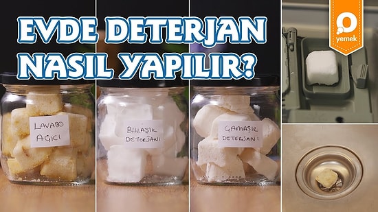 Kimyasallara Bulaşmadan En Doğal Yolla Evde Deterjan Nasıl Yapılır?