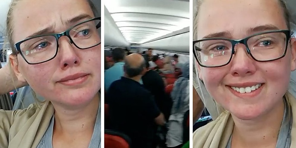 İstanbul'a Giden Uçakta Afgan Adamın Hayatını Kurtarmak İçin Mücadele Eden İsveçli Kız