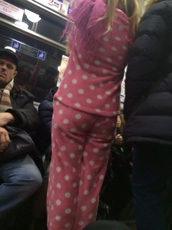 20. Когда в метро как дома!