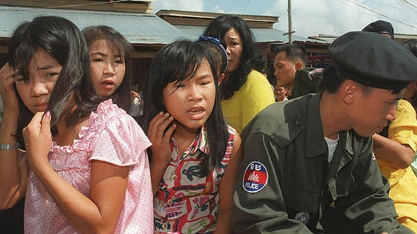 9. Камбоджа - число рабов на 1000 человек: 16,8