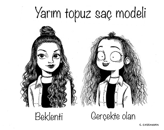 Kadın Psikolojisinin Günlük Hayattaki Yansımalarını Görebileceğiniz Birbirinden Komik 14 İllüstrasyon