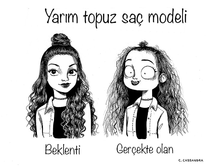 Kadın Psikolojisinin Günlük Hayattaki Yansımalarını Görebileceğiniz Birbirinden Komik 14 İllüstrasyon