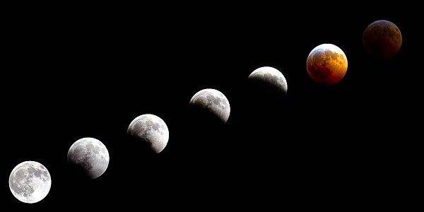 2. Maksimum tam tutulma için Ay'ın tüm yüzeyinin sıradışı biçimde kızıl olması gerekiyor.