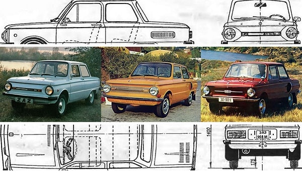 2. В какой последовательности выпускались эти версии «Запорожцев»?