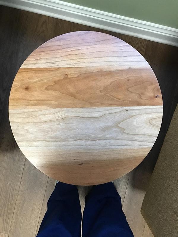 15. Gezegene benzeyen bir masa!