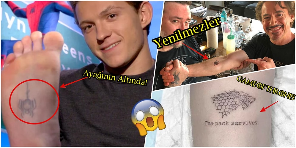 Minnet Gösterisi! Hayatlarını Değiştiren Projeleri Vücutlarına Dövme Yaptıran 19 Oyuncu