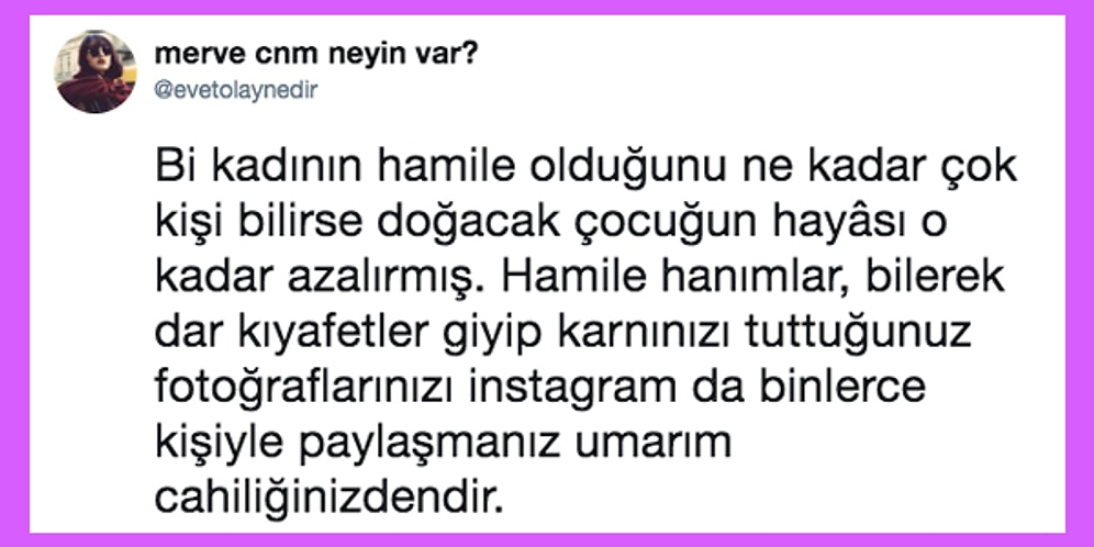 Bu Neyin Kafası? Hamilelerin Instagram'a Fotoğraf Atmasından Rahatsız Olan Kadının Kuyruklu Yalanına Gelen Tepkiler