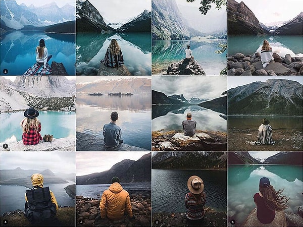 25. Человек у озера