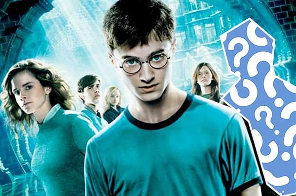1. Итак, кого не хватает на этом постере "Гарри Поттера"?