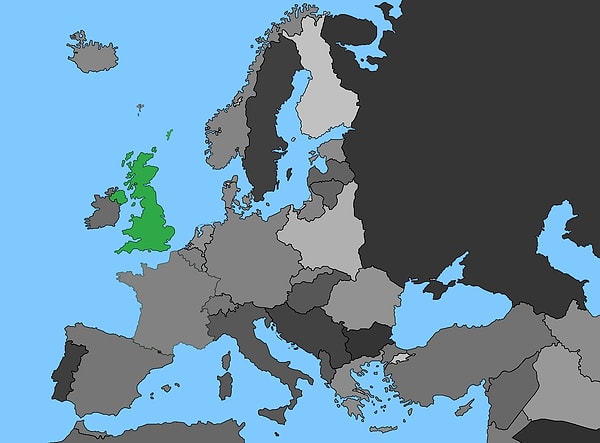 5. Какая страна отмечена на карте?