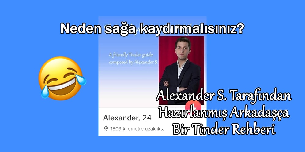 Tinder'da Eşleşme Şansını Artırmak İçin Power Point Sunumu İle Kendini Tanıtan Adam