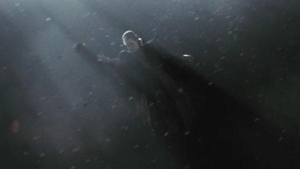 7. Люк учит Лею пользоваться силой