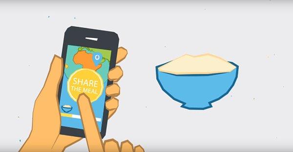 Birleşmiş Milletler 2015 yılında "Share The Meal" isimli bir aplikasyon geliştirdi. Günde sadece 1,5TL ile dünyanın diğer ucundaki bir çocuğun karnını doyurabilirsiniz.