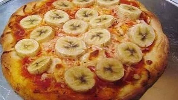 4. В продолжение темы бананов есть ещё пицца 🍌🍕