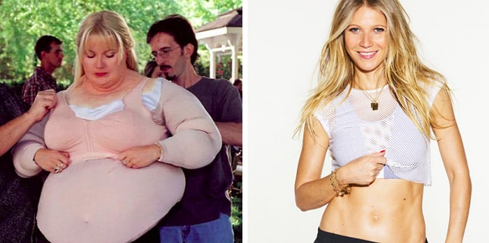 Актрисы, которым не нужно было поправляться на 20 кг для съёмок, ведь за них это "делал" специальный костюм