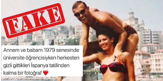 Instagram'dan Bulduğu Fotoğrafı Annesinin ve Babasınınmış Gibi Paylaşan Kişiye Mizah Şoku