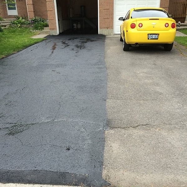 2. Занятой сосед-эгоист, заасфальтировавший только свой подъезд к гаражу.