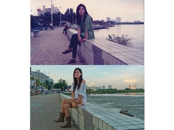 12. "Моя мама, когда ей было 27, и 23-летняя я"