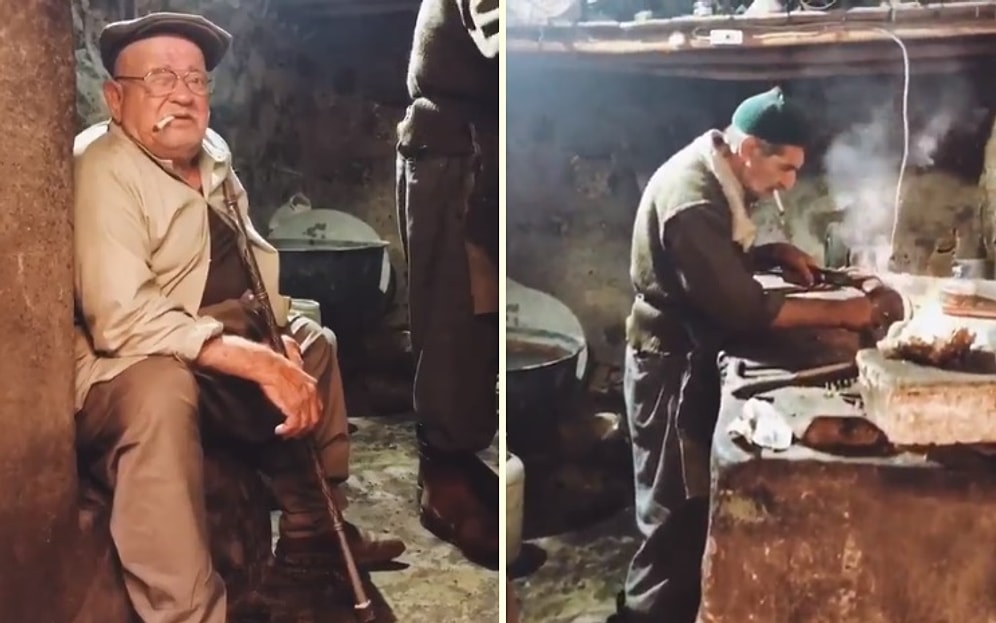 Mardin'den İnsanı İçine Çeken Bir Görüntü: Kalay Ustalarının Film Sahnesini Aratmayan Anları