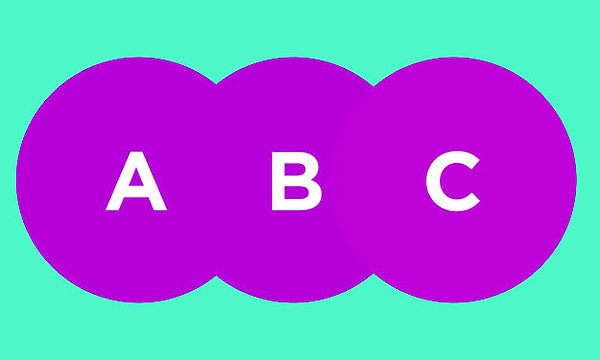 10. Какой круг находится впереди?