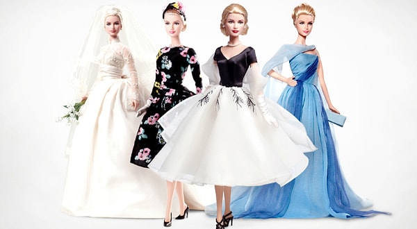 Красота Грейс не раз вдохновляла создателей знаменитой куклы.
