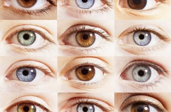 9. Как вы думаете, какой цвет глаз встречается у людей реже всего?