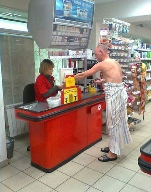 6. Забежал после баньки