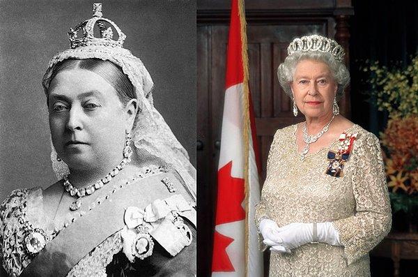 2. Kraliçe Viktorya ve Kraliçe II. Elizabeth