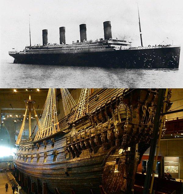 6. Titanik ve Vasa faciaları