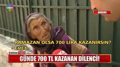 Ankara'da Dilencilik Yapan Kadının Dudak Uçuklatan Kazancı: 'Ramazan Olsa 700 Lira Kazanırdım'
