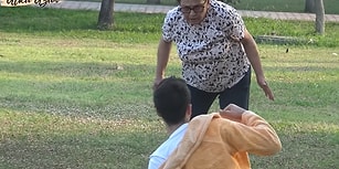 Adana'da Parkta Soyunma Şakası Yapan YouTuber Sert Kayaya Çarptı!