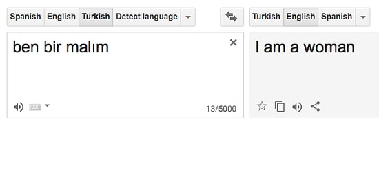 'Kadın' Sözcüğünü 'Mal' Diye Çeviren Google Translate'e Tepki Göstermek Neden Anlamsız?