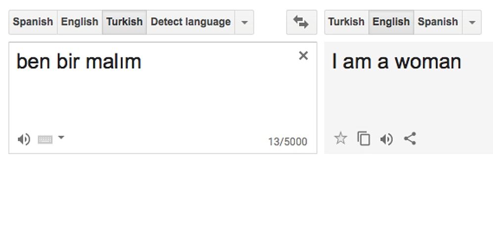 'Kadın' Sözcüğünü 'Mal' Diye Çeviren Google Translate'e Tepki Göstermek Neden Anlamsız?