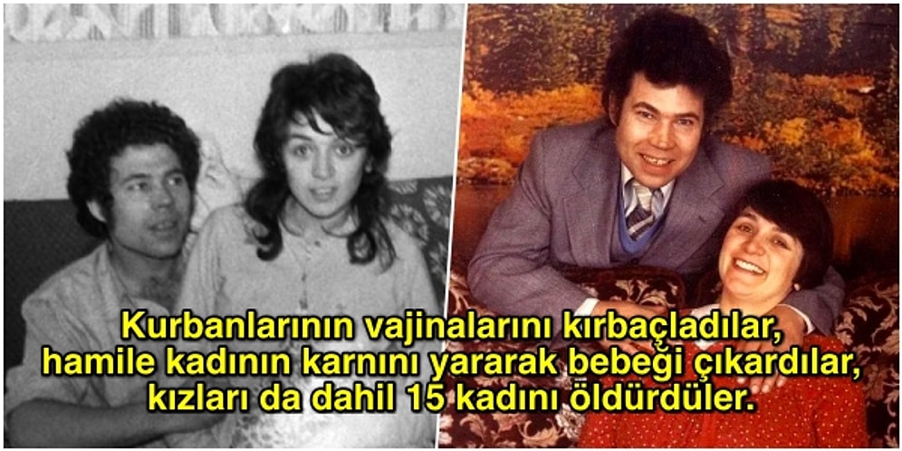 El Aletleriyle İşkence Ettikten Sonra Kurbanlarının Kafalarını Koparıp Evlerine Gömen Cani Çift: Rosemary ve Fred