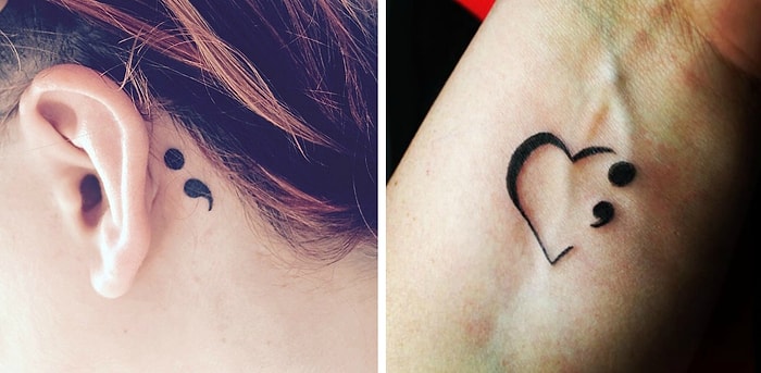 Что же действительно означает татуировка точка с запятой?