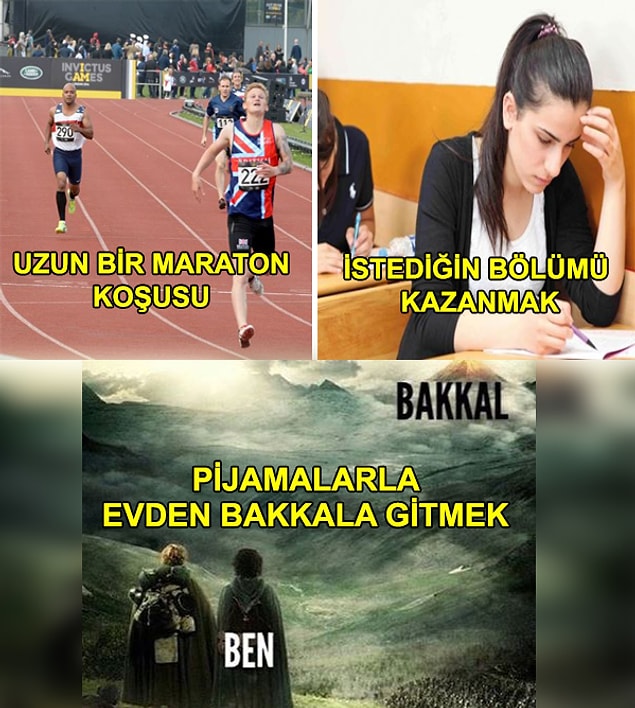 11. İnsanı en zorlayıcı şeyler.