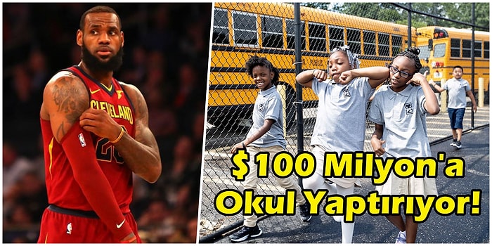 Ücretsiz Yemek, Bisiklet ve Üniversite Eğitimi! LeBron James 100 Milyon Dolara Okul Yaptırdı!