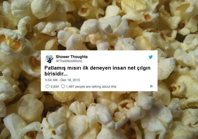 9. Patlamış mısır