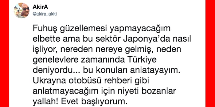 Japonya'daki Genelevlere Neden Türkiye Dendiğini Anlatan Bu Yazıyı Mutlaka Okumalısınız!